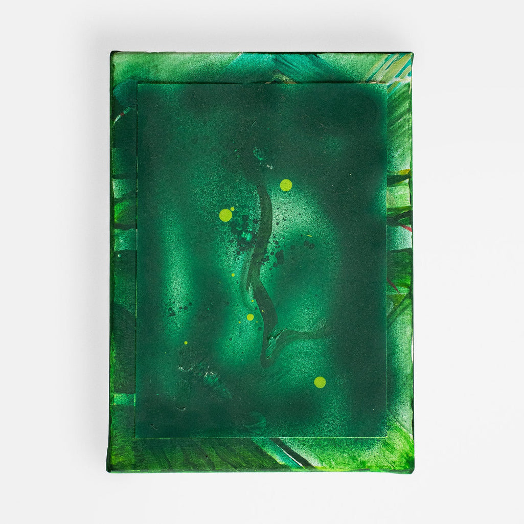 green on green painting
